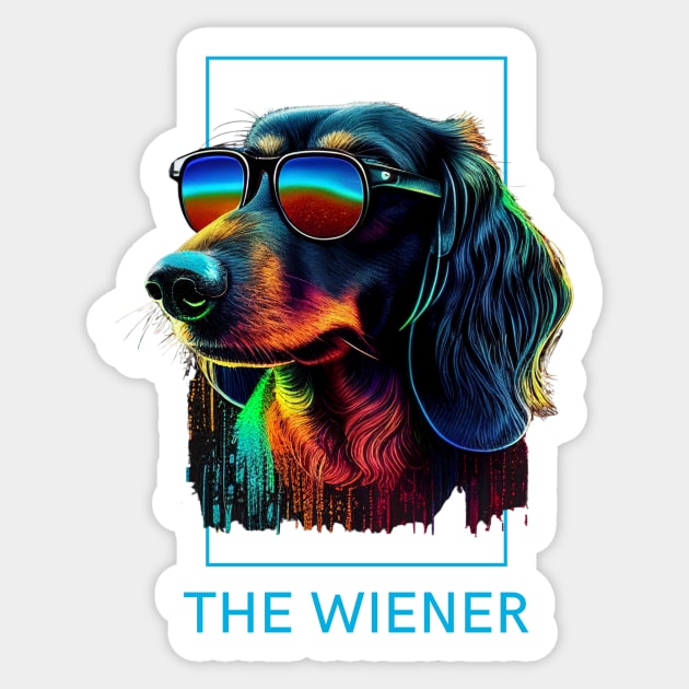 The Wiener Sticker by The Wiener Shop